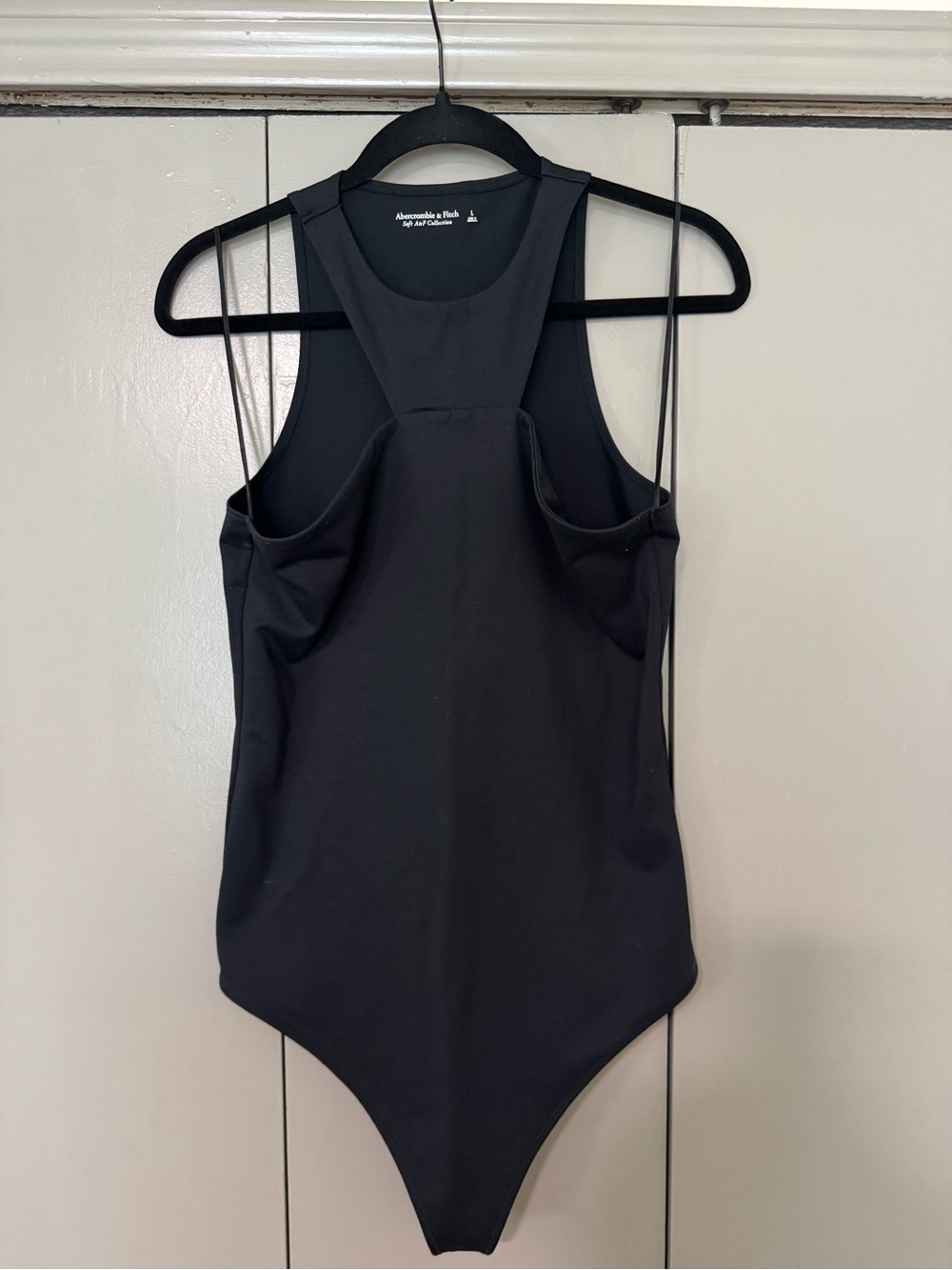 Abercrombie & Fitch Black High-Neck Bodysuit